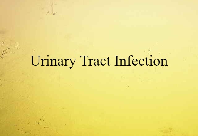 urinary tract infection