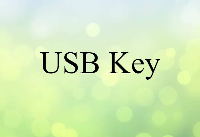 USB key