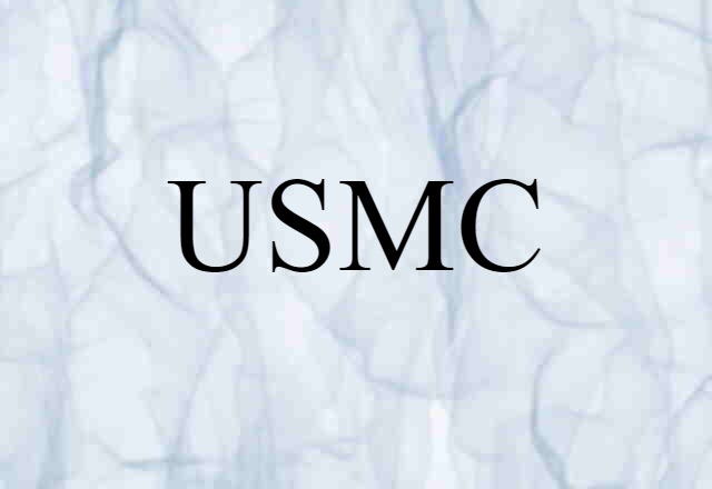 USMC (noun) Definition, Meaning & Examples