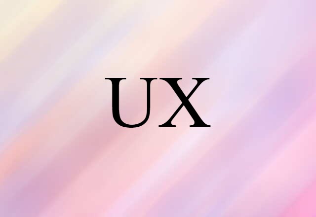 UX