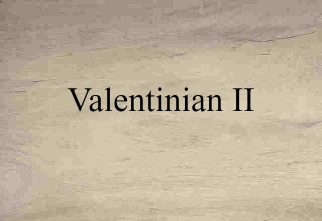 Valentinian II