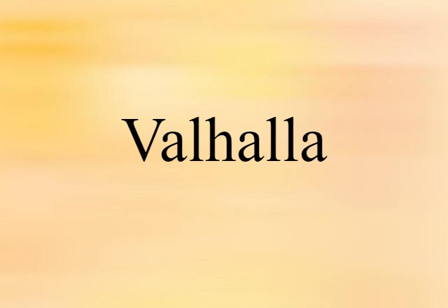 Valhalla