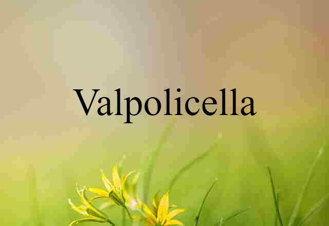 Valpolicella