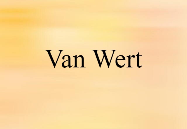 Van Wert