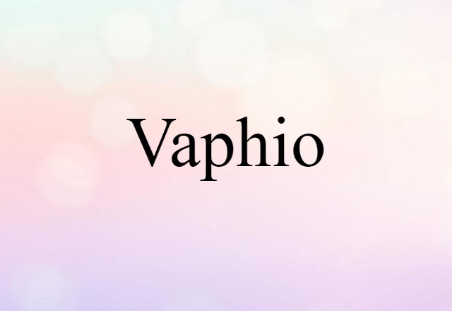 Vaphio