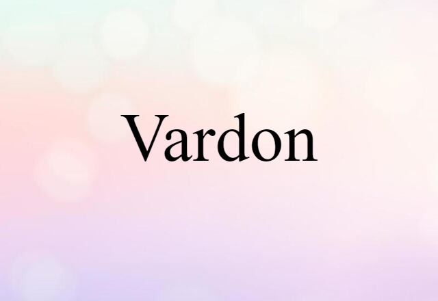 Vardon