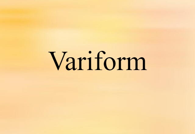 variform