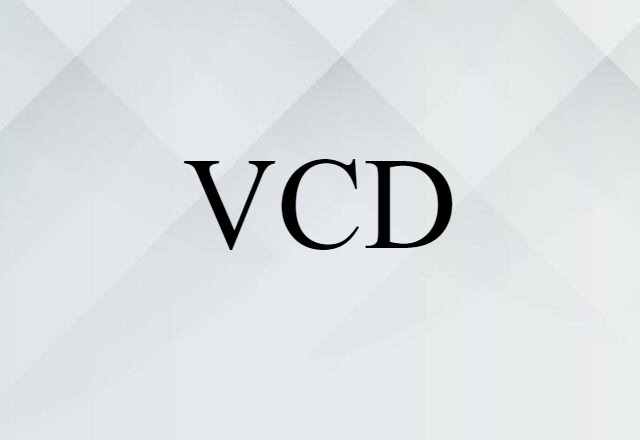 VCD