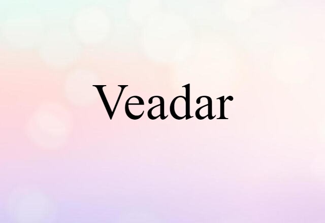 Veadar