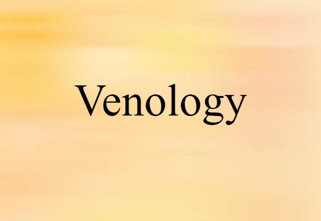 venology