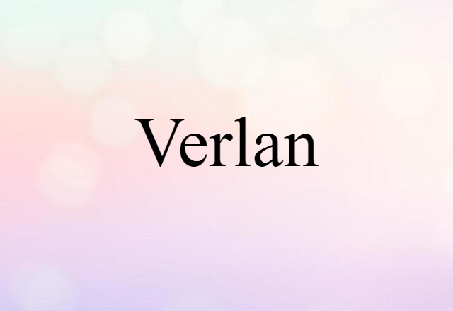 verlan