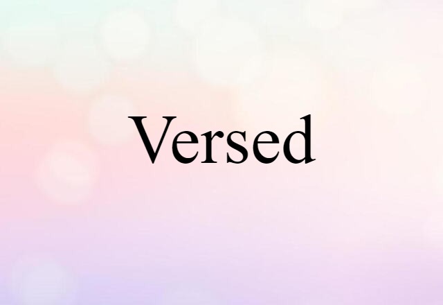 versed