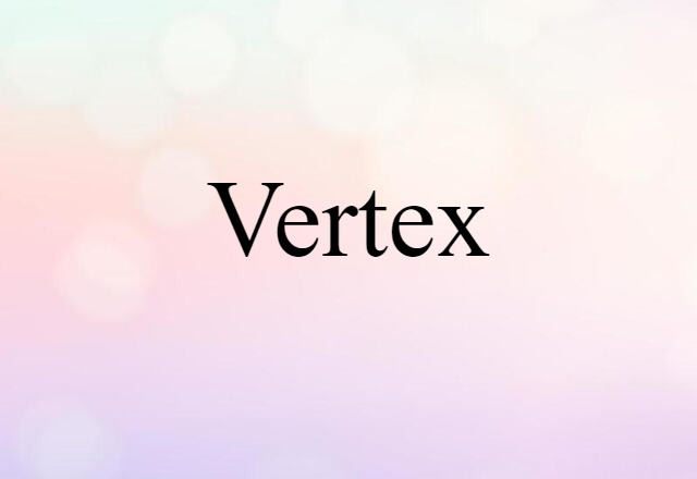 vertex