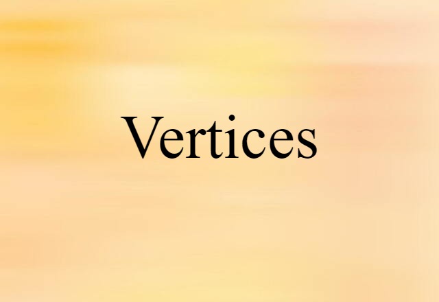 vertices