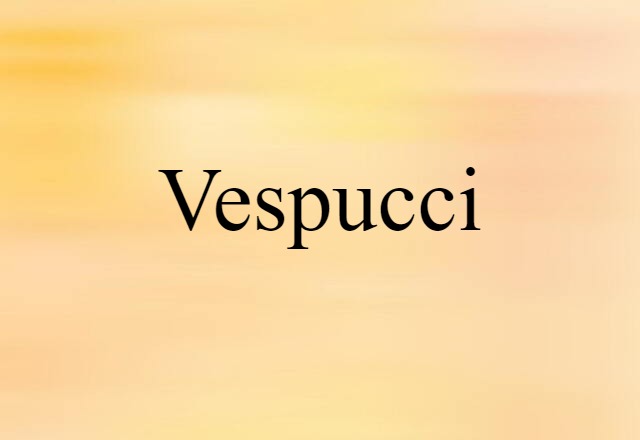 Vespucci