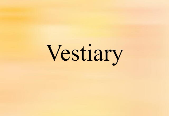 vestiary