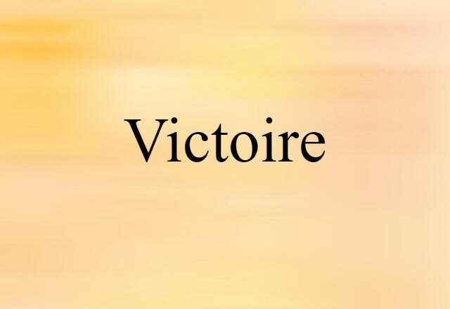 Victoire