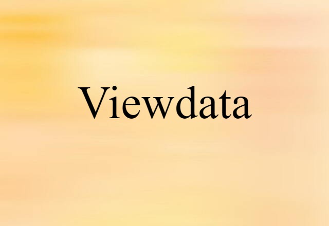 viewdata