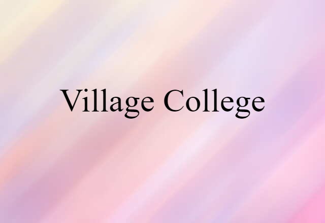 village college