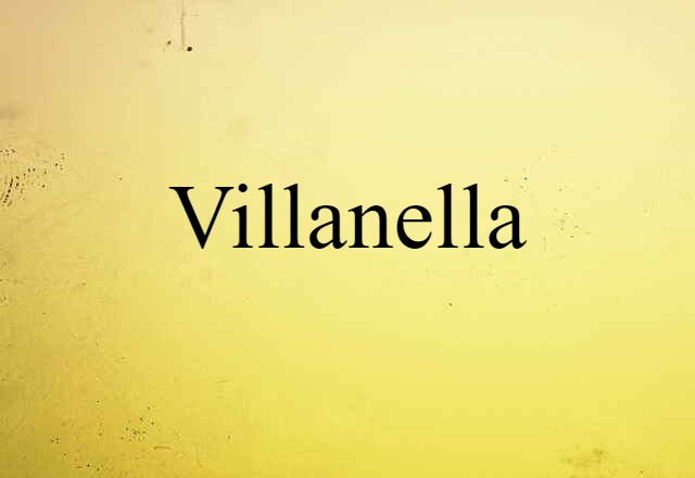 villanella