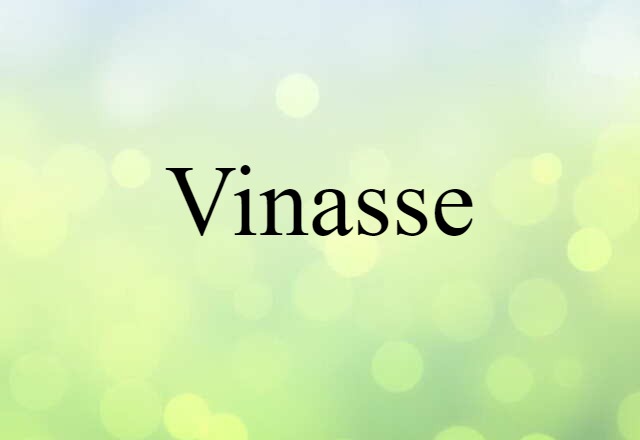 vinasse