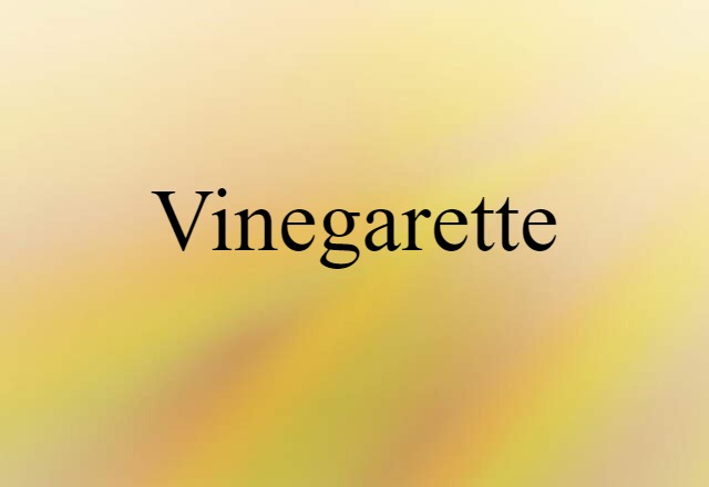 vinegarette