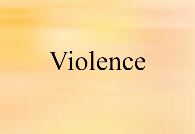 violence