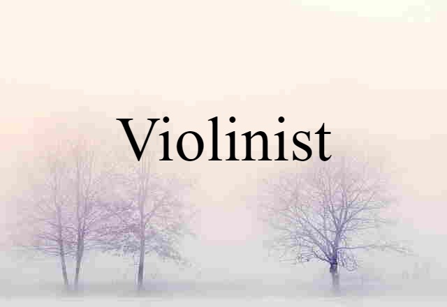 violinist