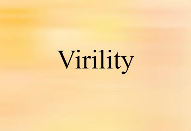 virility