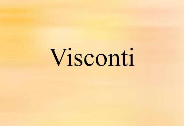 Visconti