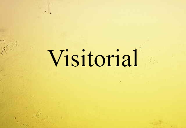 visitorial