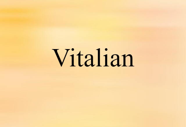 Vitalian