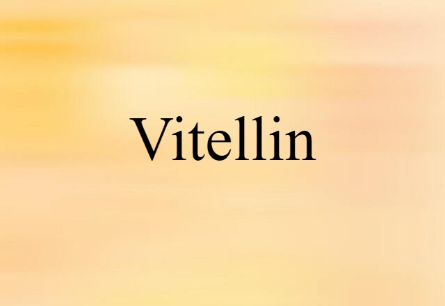 vitellin