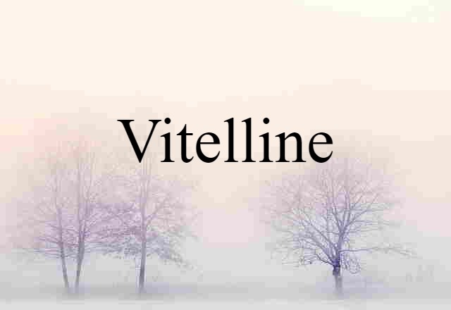 vitelline