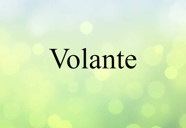 volante