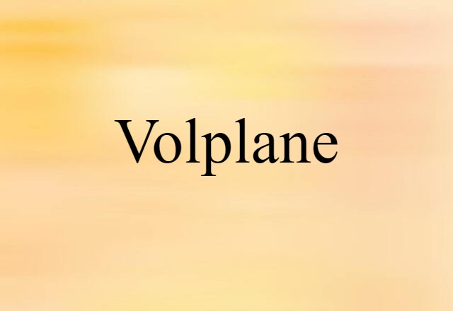 volplane