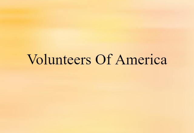 Volunteers of America