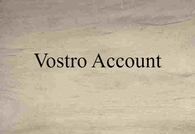 vostro account