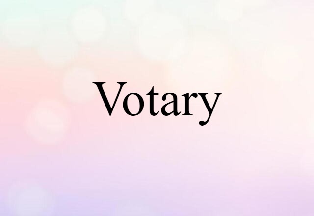 votary