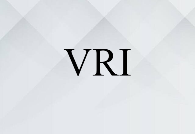 VRI