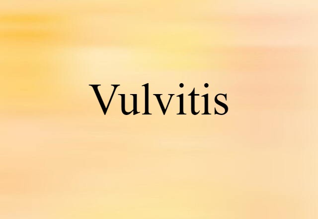 vulvitis