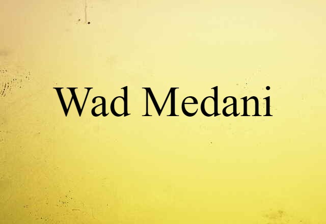 Wad Medani