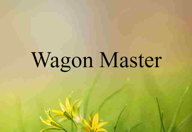 wagon master