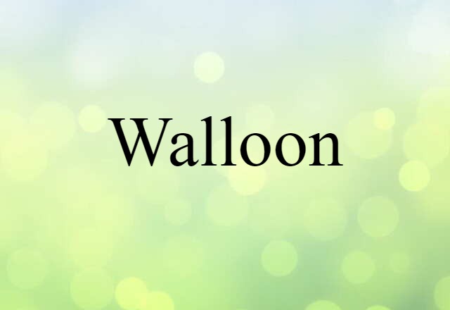 Walloon