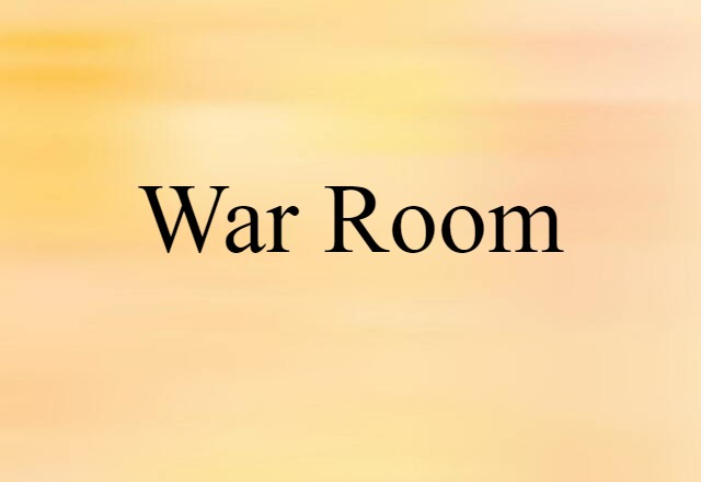 war room