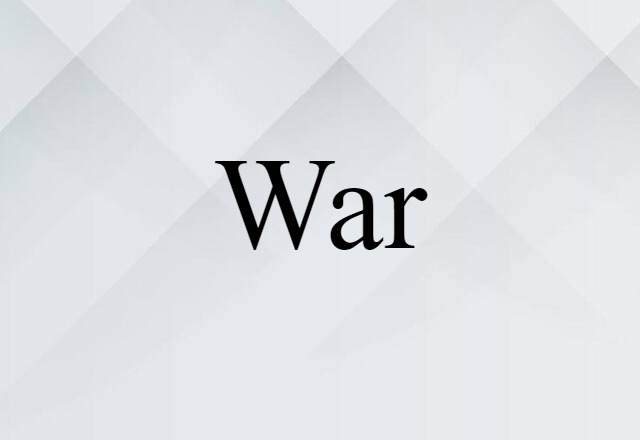 war