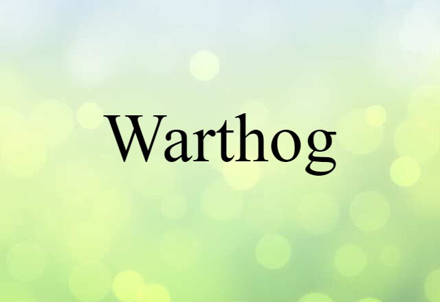 warthog