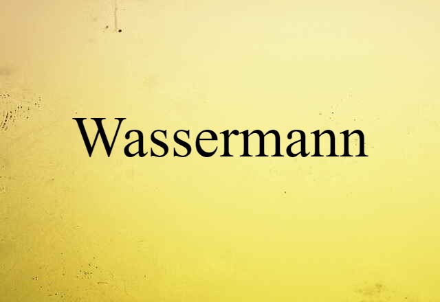 Wassermann