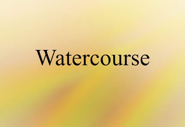 watercourse