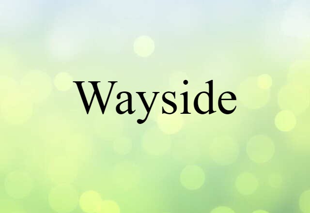 wayside